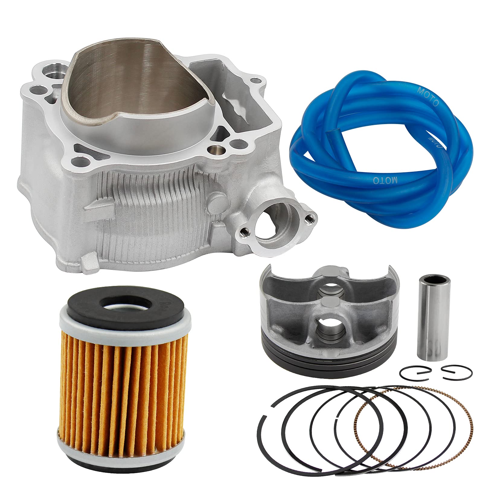 Road Passion 77mm Bore Cylinder Head + Piston Kit + Oil Filter +